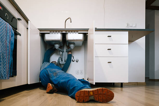 Professional Emergency Plumber technician working in Woosung, IL